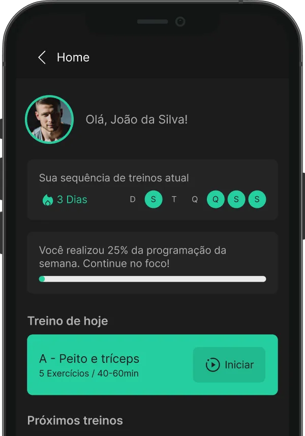 Tela do personal